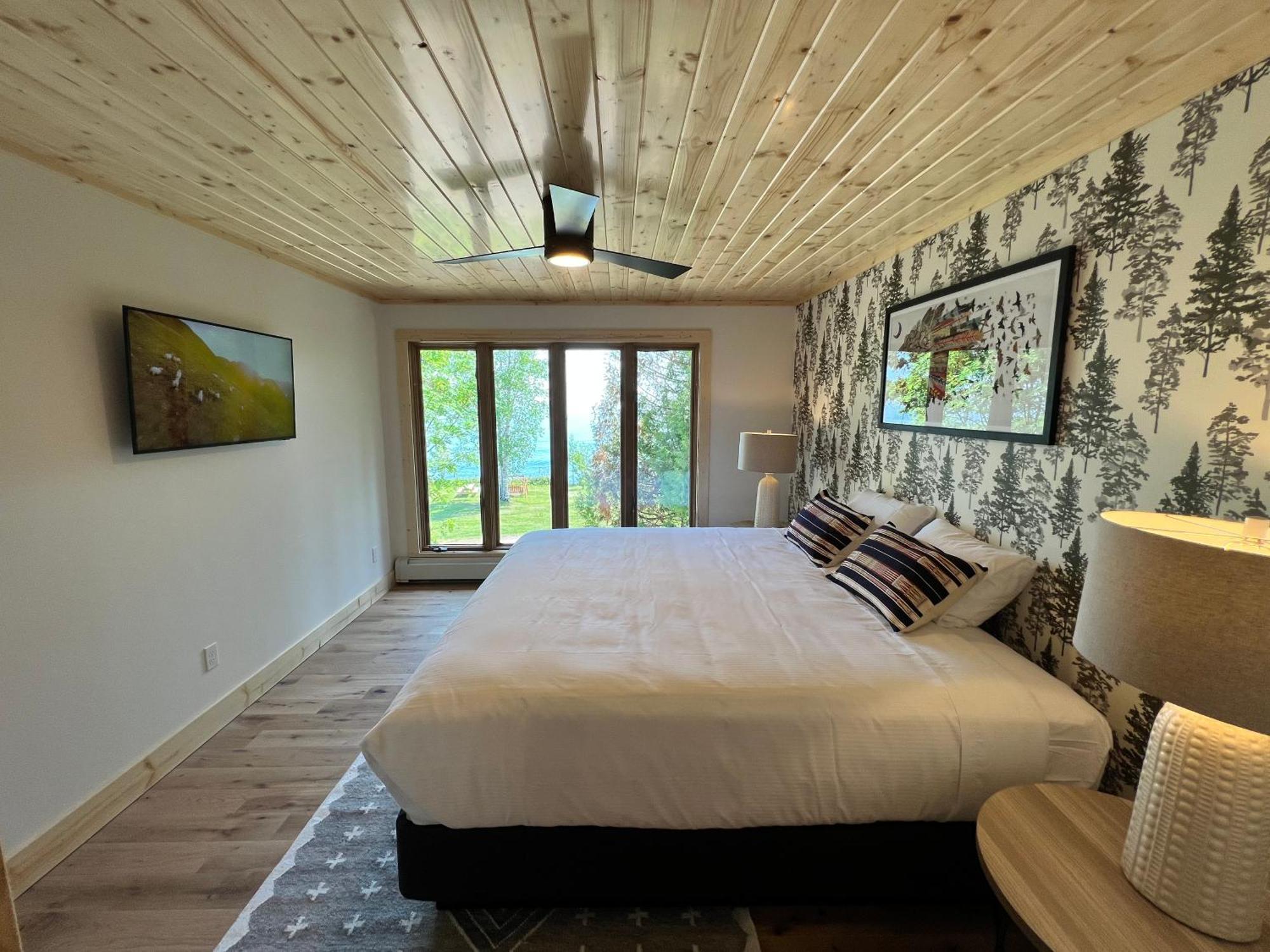 Thomsonite Inn on Lake Superior Grand Marais Rom bilde